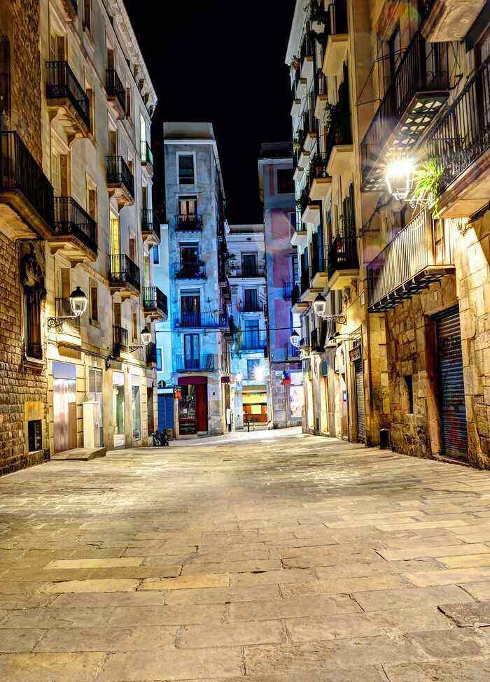 Gothic Quarter (Barri Gotic), Barselona