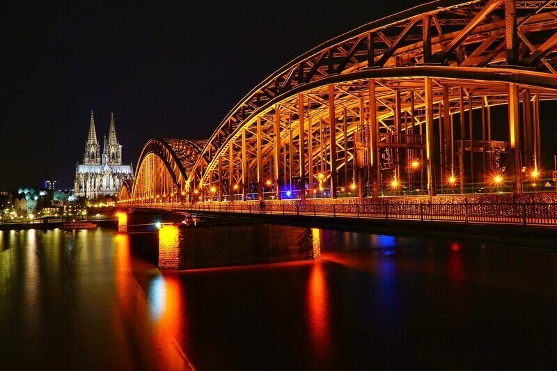 Hohenzollern Köprüsü, Köln'de ne yapılır