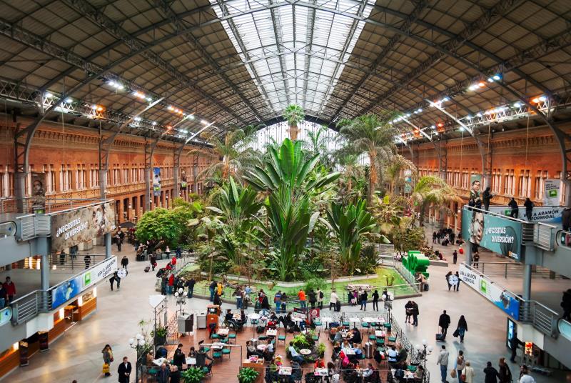 Atocha İstasyonu, Madrid