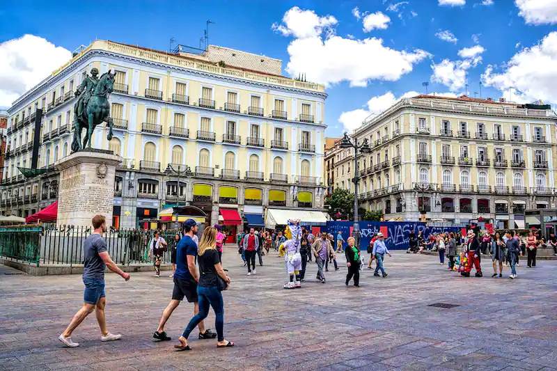 Puerta del Sol, Madrid