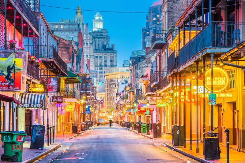 Bourbon Caddesi, New Orleans