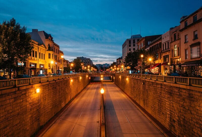 Dupont Circle, Washington'da nerede kalınır